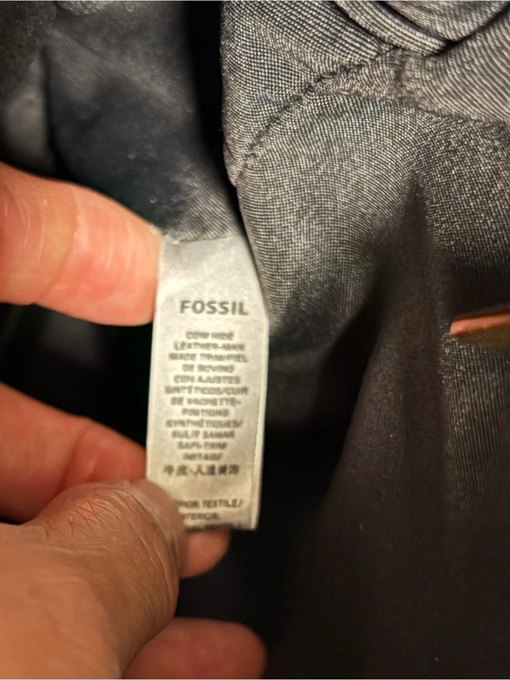 Fossil timeless caramel